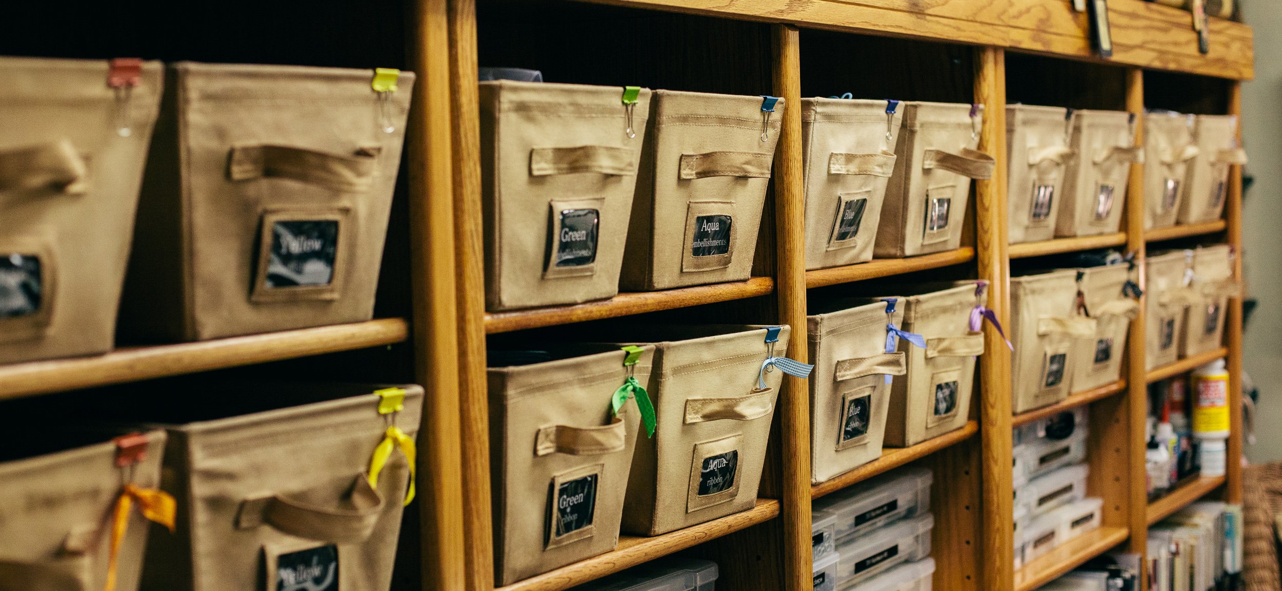 How To Organize Embellishments